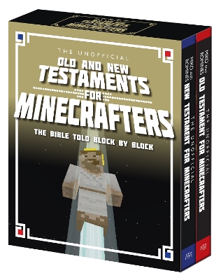 Book cover for The Unofficial Old and New Testament for Minecrafters