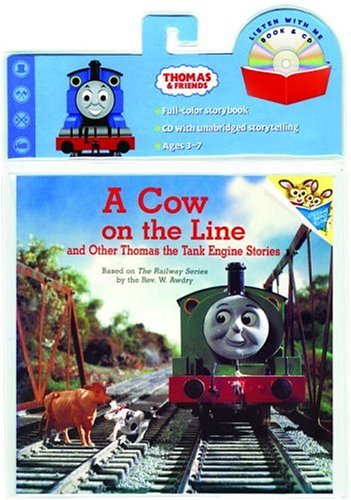 Book cover for Cow on the Line Book & CD (Thomas & Friends)