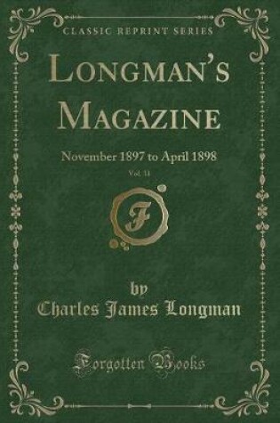 Cover of Longman's Magazine, Vol. 31