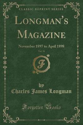 Book cover for Longman's Magazine, Vol. 31