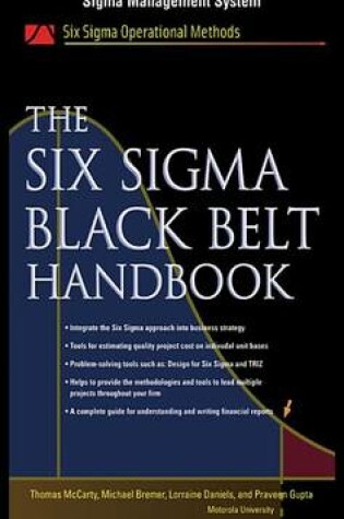 Cover of The Six SIGMA Black Belt Handbook, Chapter 2 - Foundations of the Six SIGMA Management System