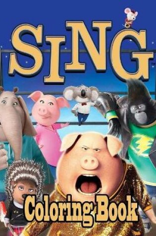 Cover of Sing Coloring Book