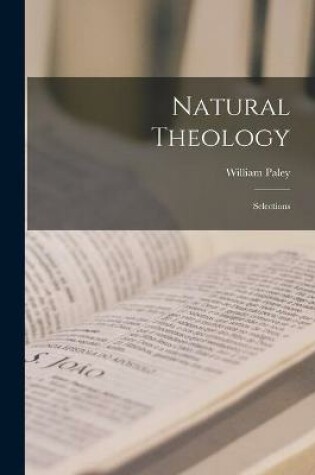 Cover of Natural Theology; Selections