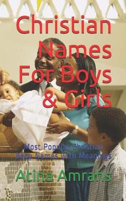 Book cover for Christian Names For Boys & Girls