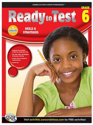 Book cover for Ready to Test, Grade 6