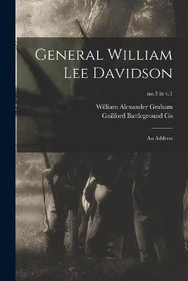 Cover of General William Lee Davidson