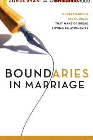 Cover of Boundaries in Marriage
