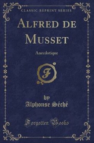 Cover of Alfred de Musset