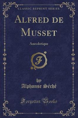 Book cover for Alfred de Musset