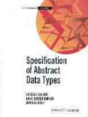 Book cover for Specification of Abstract Data Types