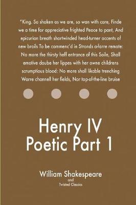 Book cover for Henry IV Poetic Part 1