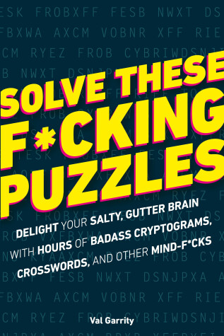 Book cover for Solve These F*cking Puzzles