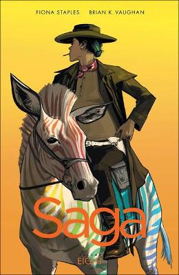 Book cover for Saga, Volume 8