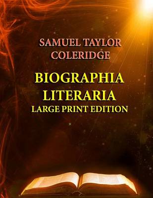 Book cover for Biographia Literaria - Large Print Edition