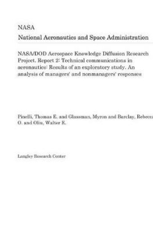 Cover of Nasa/Dod Aerospace Knowledge Diffusion Research Project. Report 2