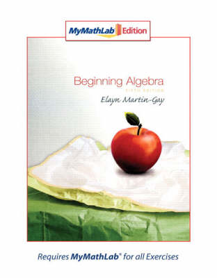 Book cover for Beginning Algebra, MyLab Math Edition