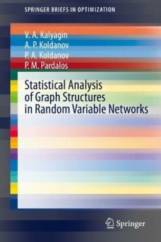 Cover of Statistical Analysis of Graph Structures in Random Variable Networks