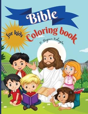 Book cover for Bible Coloring Book for kids