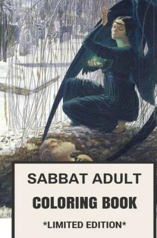 Cover of Sabbats Adult Coloring Book