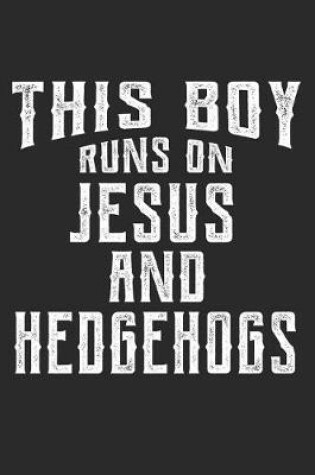 Cover of This Boy Runs on Jesus and Hedgehogs