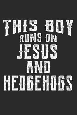 Book cover for This Boy Runs on Jesus and Hedgehogs