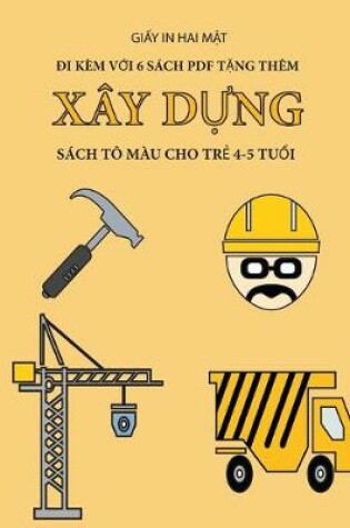 Cover of Sach to mau cho trẻ 4-5 tuổi (Xay dựng)