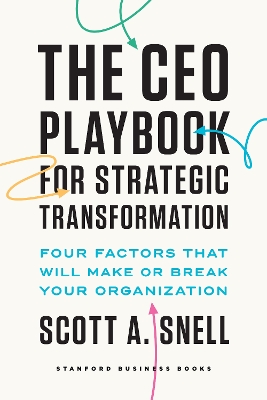 Book cover for The CEO Playbook for Strategic Transformation