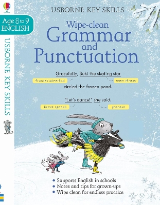 Cover of Wipe-Clean Grammar & Punctuation 8-9