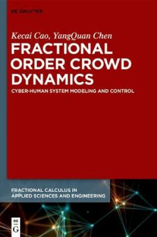 Cover of Fractional Order Crowd Dynamics