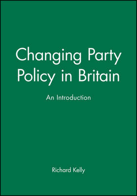 Book cover for Changing Party Policy in Britain