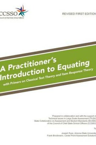 Cover of A Practitioner's Introduction to Equating