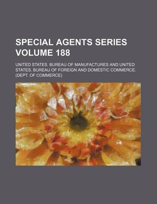 Book cover for Special Agents Series Volume 188