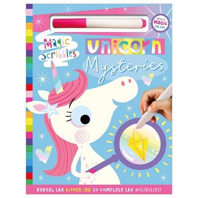 Book cover for Magic Scribbles Unicorn Mysteries