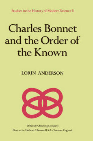 Cover of Charles Bonnet and the Order of the Known