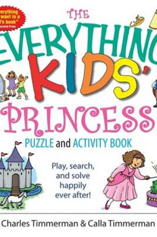 Cover of Everything Kids' Princess Puzzle and Activity Book