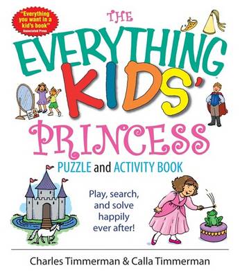 Book cover for Everything Kids' Princess Puzzle and Activity Book