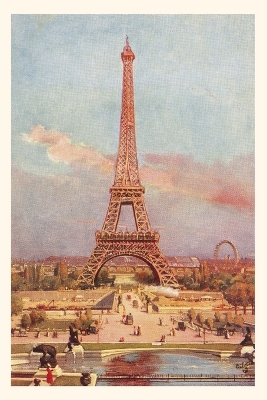 Cover of Vintage Journal Eiffel Tower and Fountain