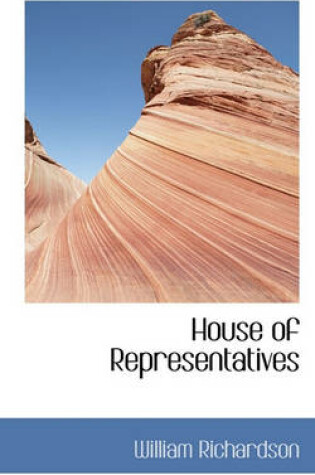 Cover of House of Representatives