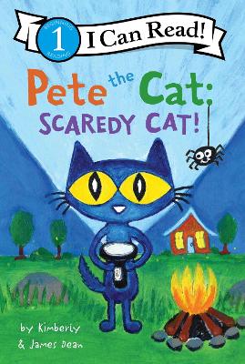 Book cover for Pete the Cat: Scaredy Cat!