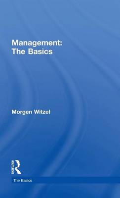 Book cover for Management: The Basics