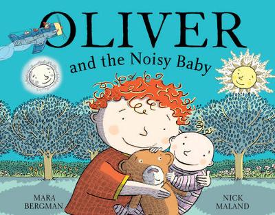 Book cover for Oliver (who travelled far and wide) and the Noisy Baby