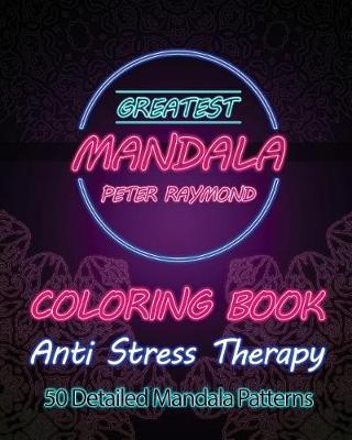 Book cover for Anti Stress Therapy Coloring Book