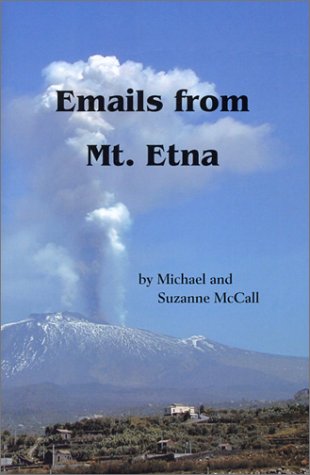 Book cover for Emails from Mount Etna