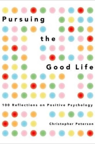 Cover of Pursuing the Good Life