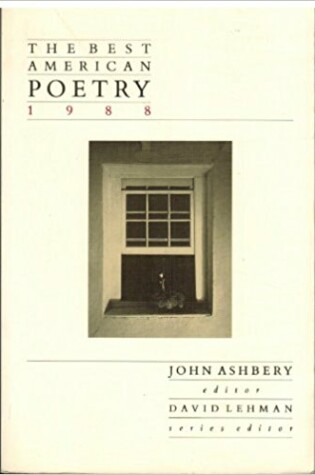 Cover of The Best American Poetry, 1988