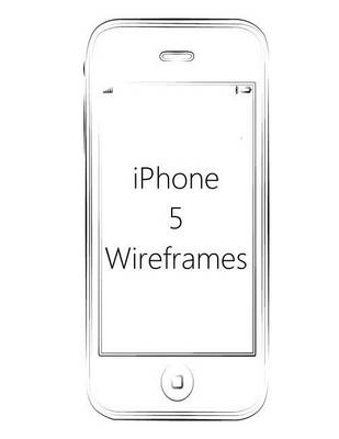 Book cover for iPhone 5 Wireframes