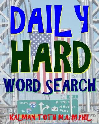 Book cover for Daily Hard Word Search