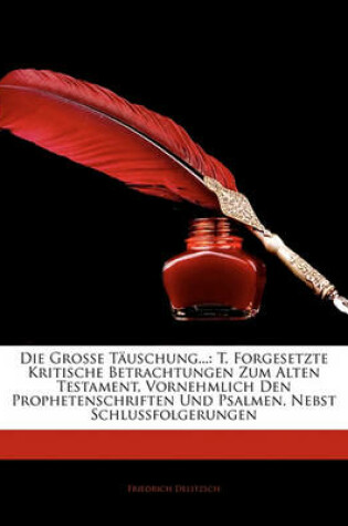 Cover of Die Grosse Tauschung...