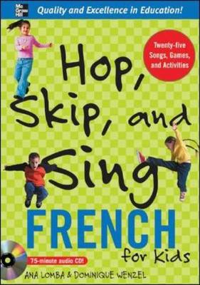 Book cover for Hop, Skip, and Sing French (Book + Audio CD)