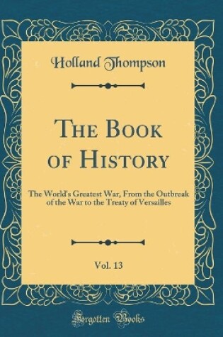 Cover of The Book of History, Vol. 13